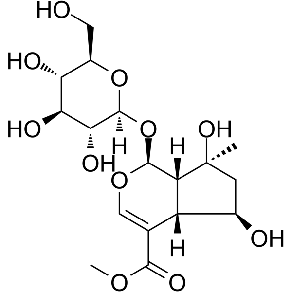 Shanzhiside-methylester Structure